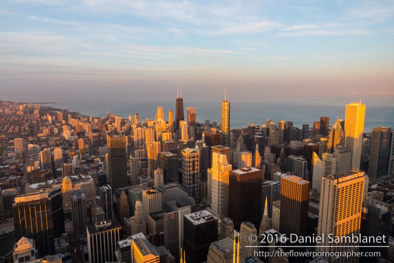 Sunset from the top of the Willis Tower (aka Sears Tower)